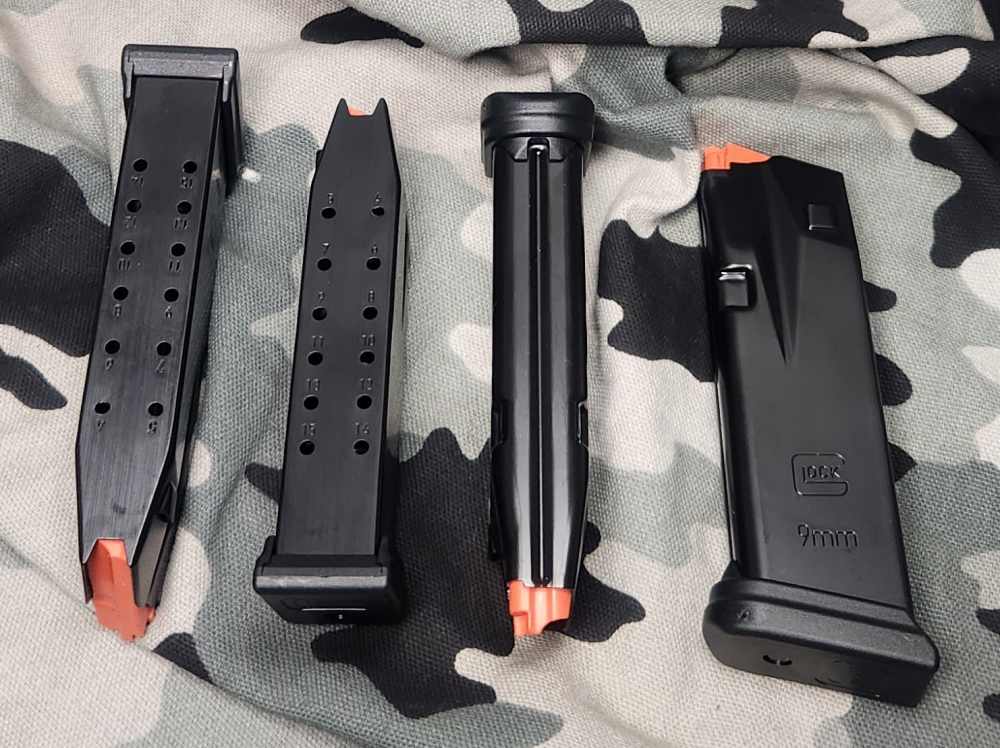 Glock 43X 48 OEM Just Released 4-15Rnd Mags  1Bid = 4 mags -img-0