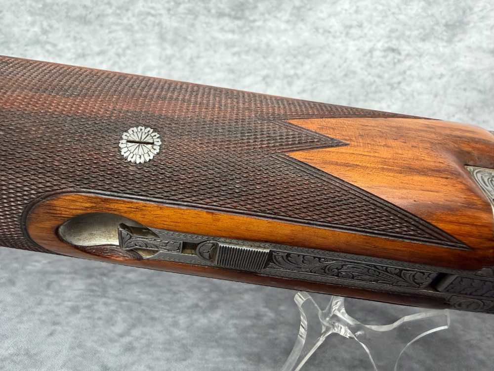 1959 Diana Grade Browning Superposed 12GA Shotgun: Engraved By René Dewil-img-43