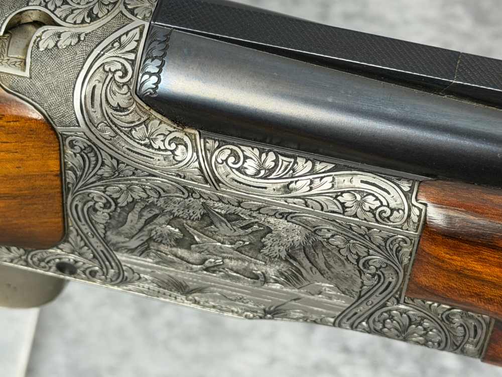 1959 Diana Grade Browning Superposed 12GA Shotgun: Engraved By René Dewil-img-26