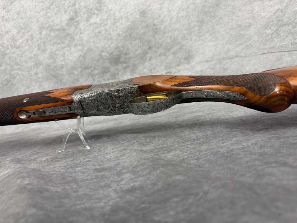 1959 Diana Grade Browning Superposed 12GA Shotgun: Engraved By René Dewil-img-44