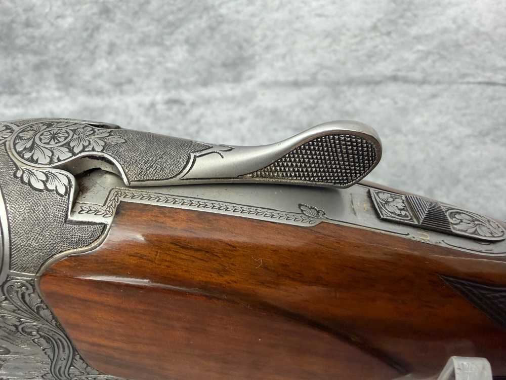 1959 Diana Grade Browning Superposed 12GA Shotgun: Engraved By René Dewil-img-41