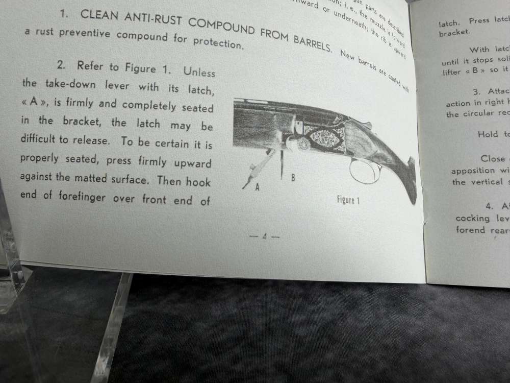 1959 Diana Grade Browning Superposed 12GA Shotgun: Engraved By René Dewil-img-63