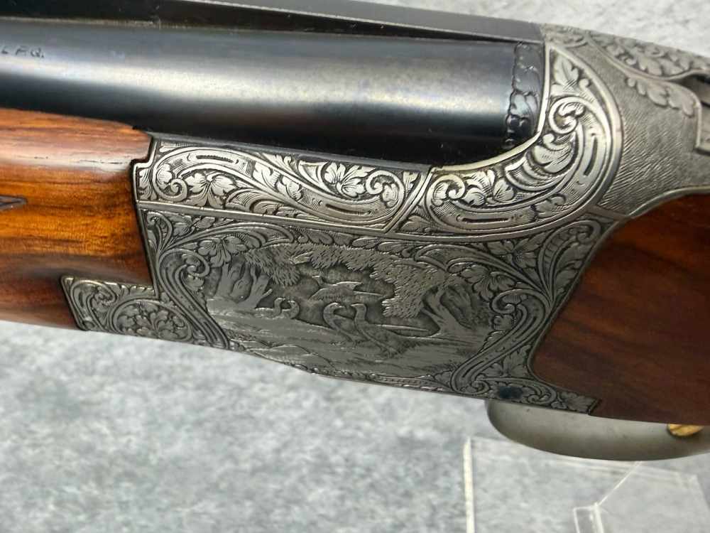 1959 Diana Grade Browning Superposed 12GA Shotgun: Engraved By René Dewil-img-70