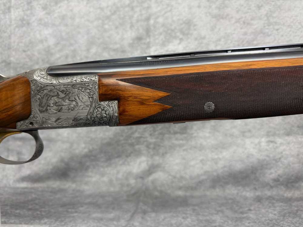 1959 Diana Grade Browning Superposed 12GA Shotgun: Engraved By René Dewil-img-8