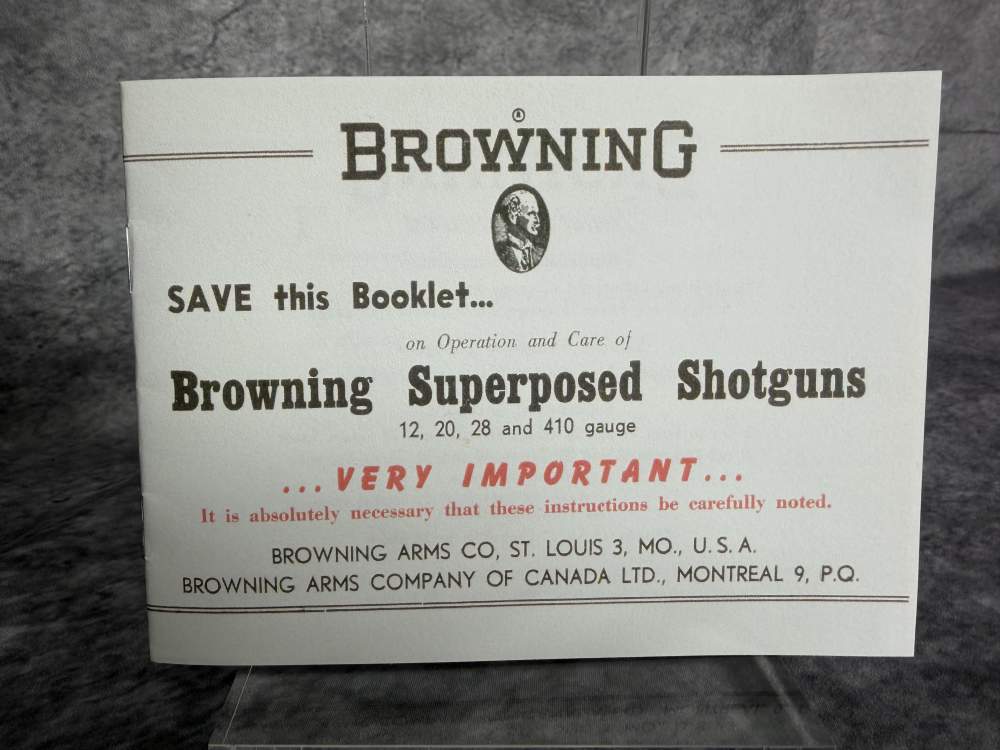 1959 Diana Grade Browning Superposed 12GA Shotgun: Engraved By René Dewil-img-61