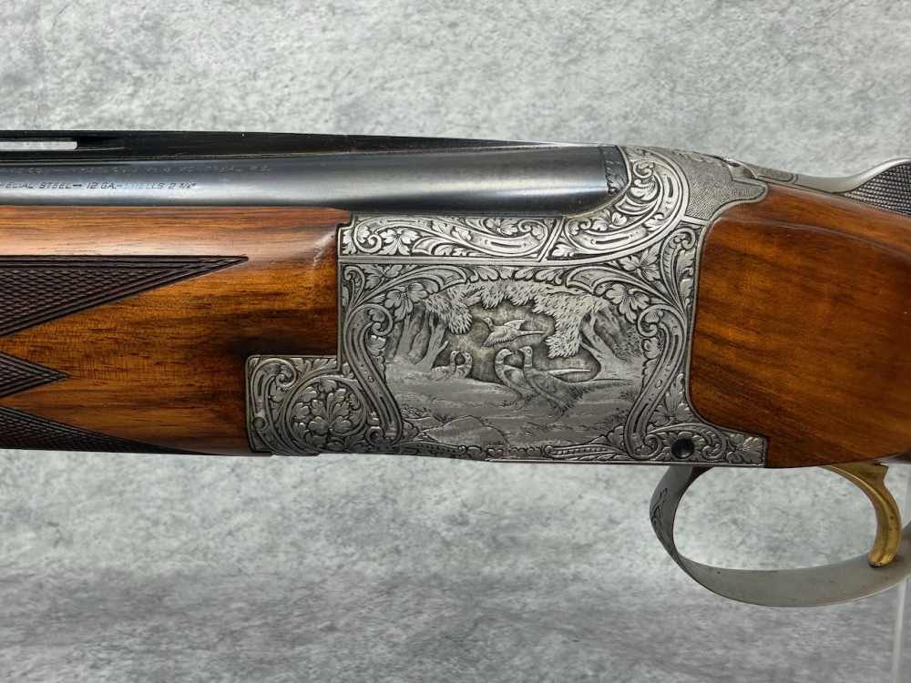 1959 Diana Grade Browning Superposed 12GA Shotgun: Engraved By René Dewil-img-67