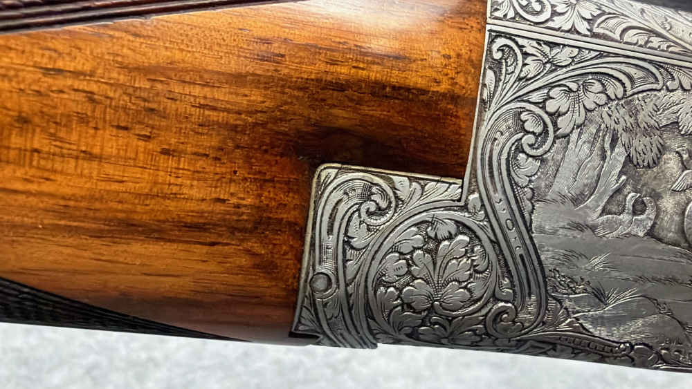 1959 Diana Grade Browning Superposed 12GA Shotgun: Engraved By René Dewil-img-42