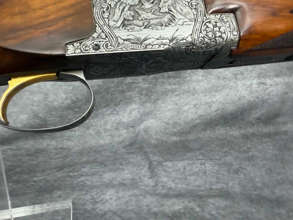1959 Diana Grade Browning Superposed 12GA Shotgun: Engraved By René Dewil-img-3