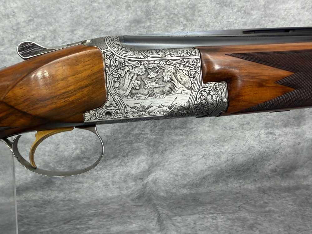 1959 Diana Grade Browning Superposed 12GA Shotgun: Engraved By René Dewil-img-4