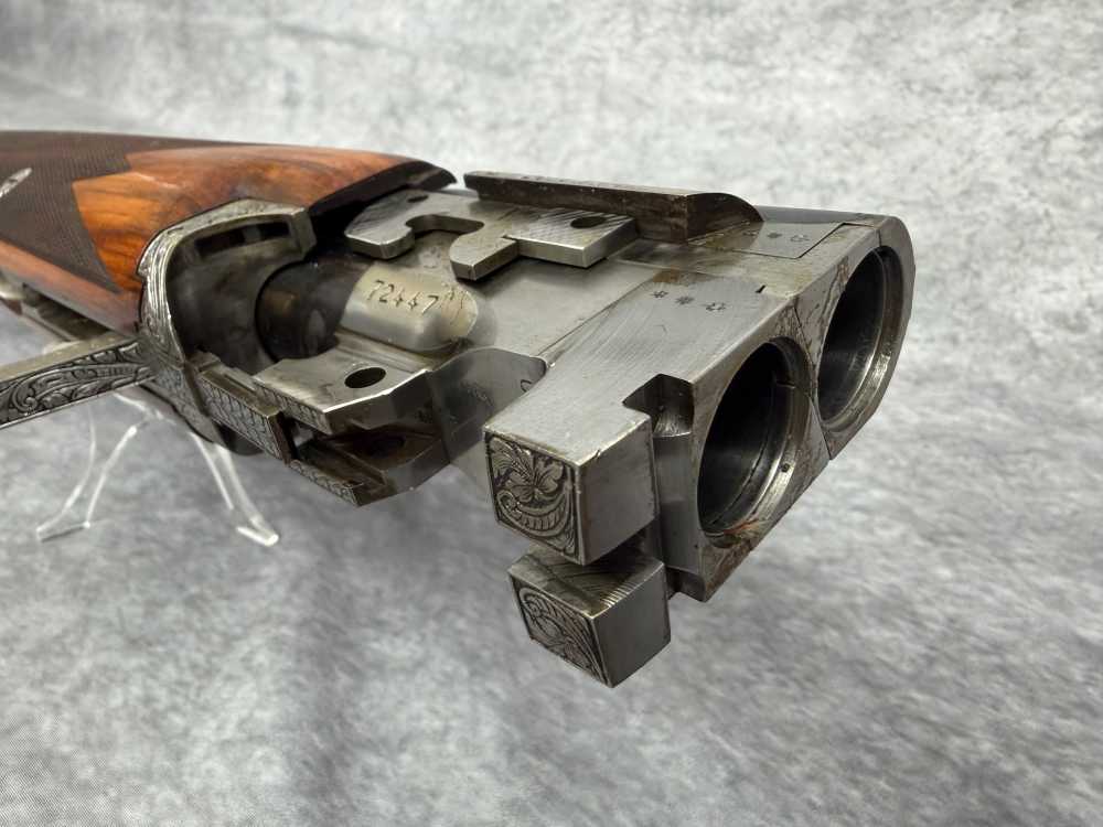 1959 Diana Grade Browning Superposed 12GA Shotgun: Engraved By René Dewil-img-53