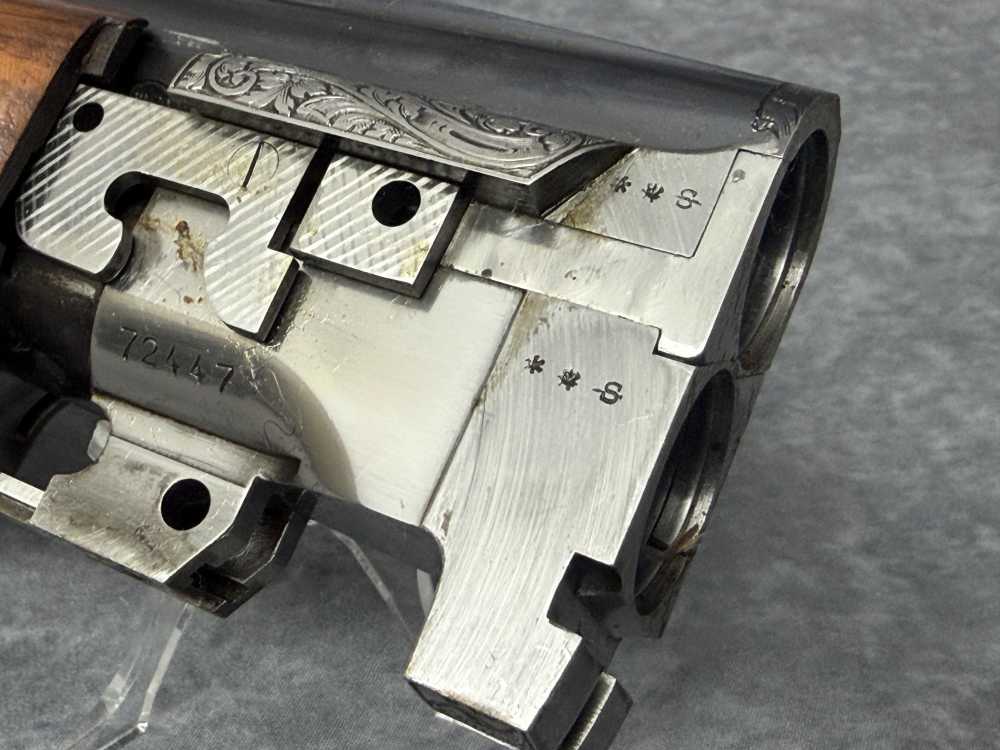 1959 Diana Grade Browning Superposed 12GA Shotgun: Engraved By René Dewil-img-60