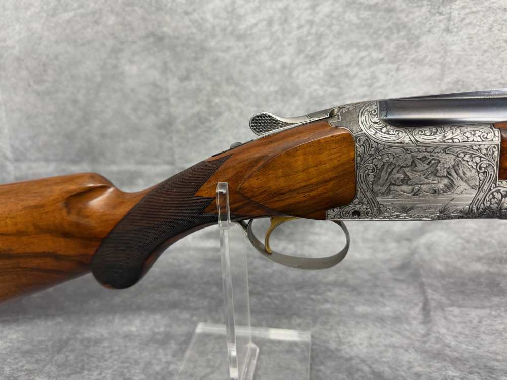 1959 Diana Grade Browning Superposed 12GA Shotgun: Engraved By René Dewil-img-5