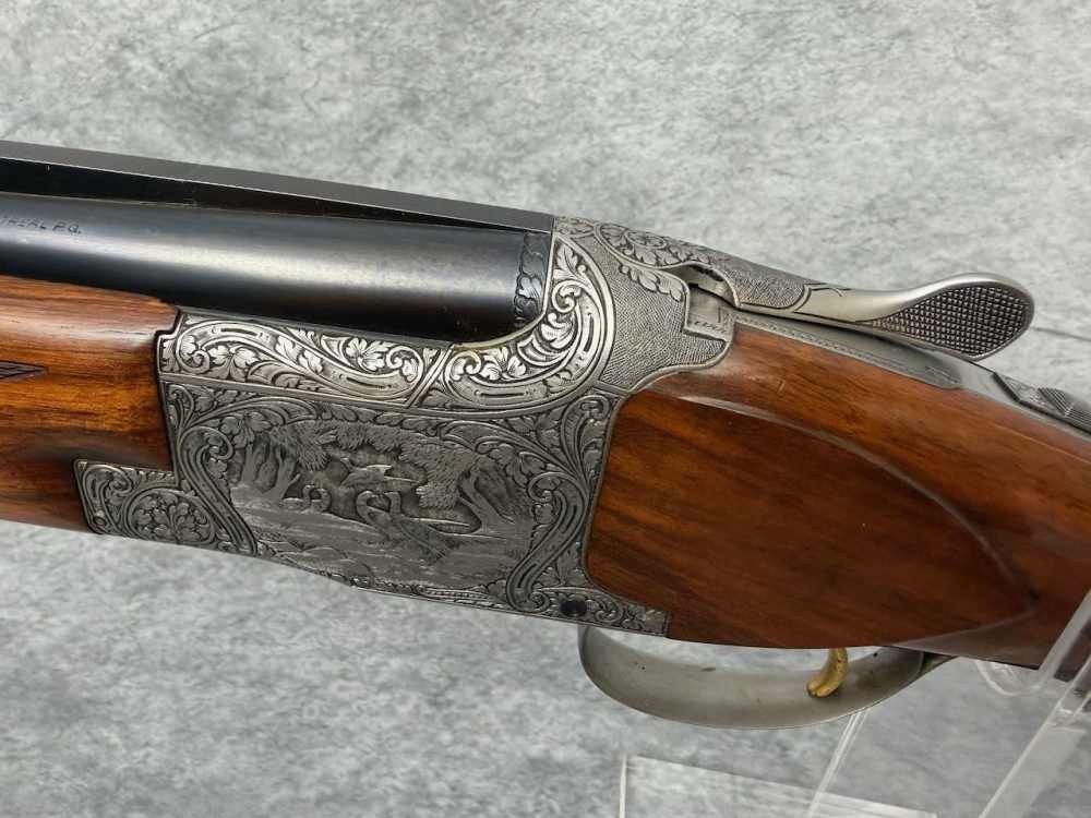 1959 Diana Grade Browning Superposed 12GA Shotgun: Engraved By René Dewil-img-71