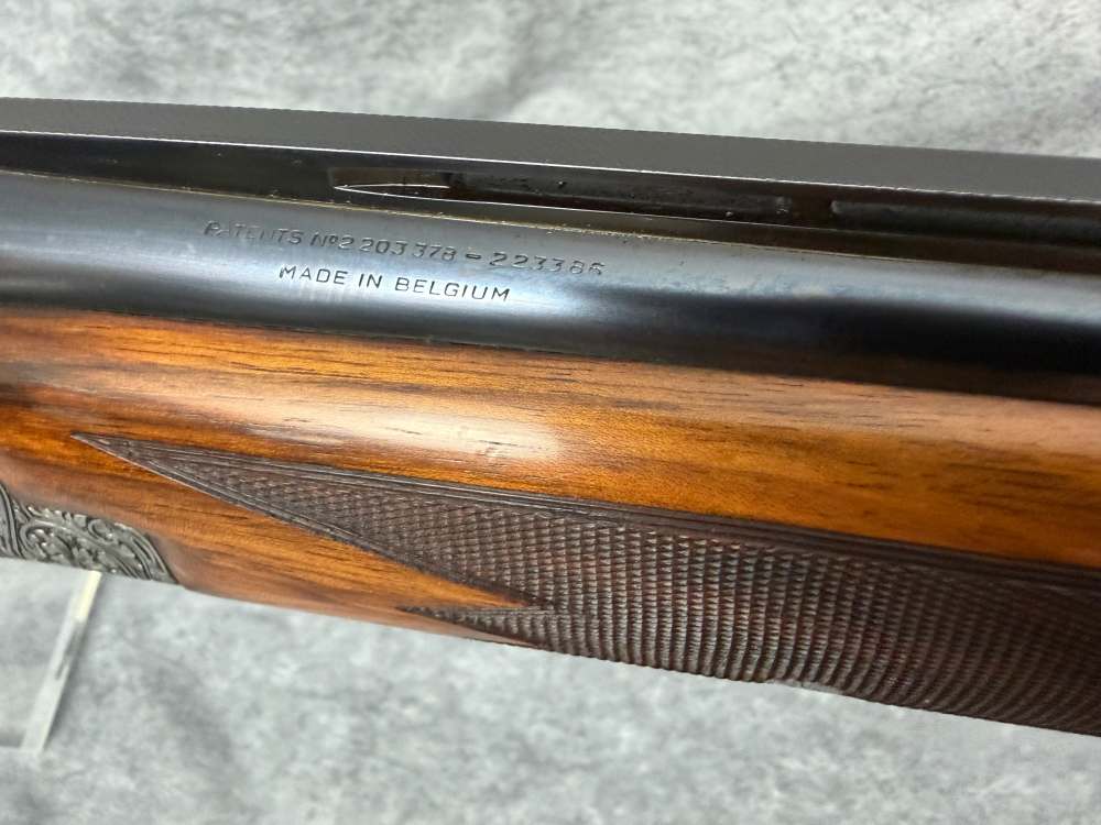 1959 Diana Grade Browning Superposed 12GA Shotgun: Engraved By René Dewil-img-24
