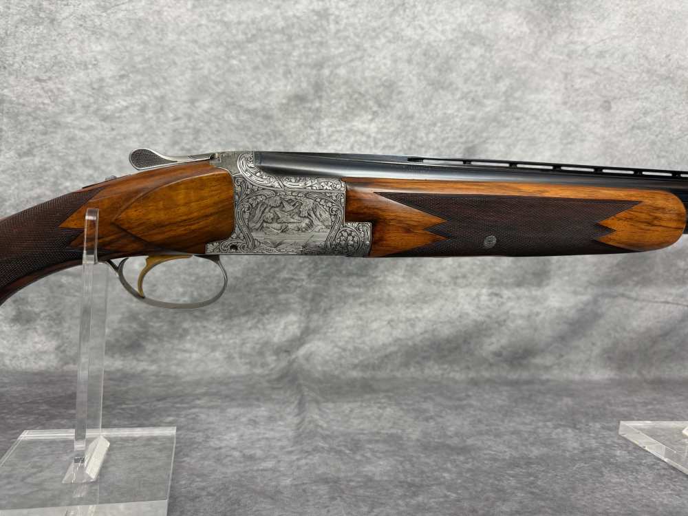 1959 Diana Grade Browning Superposed 12GA Shotgun: Engraved By René Dewil-img-2