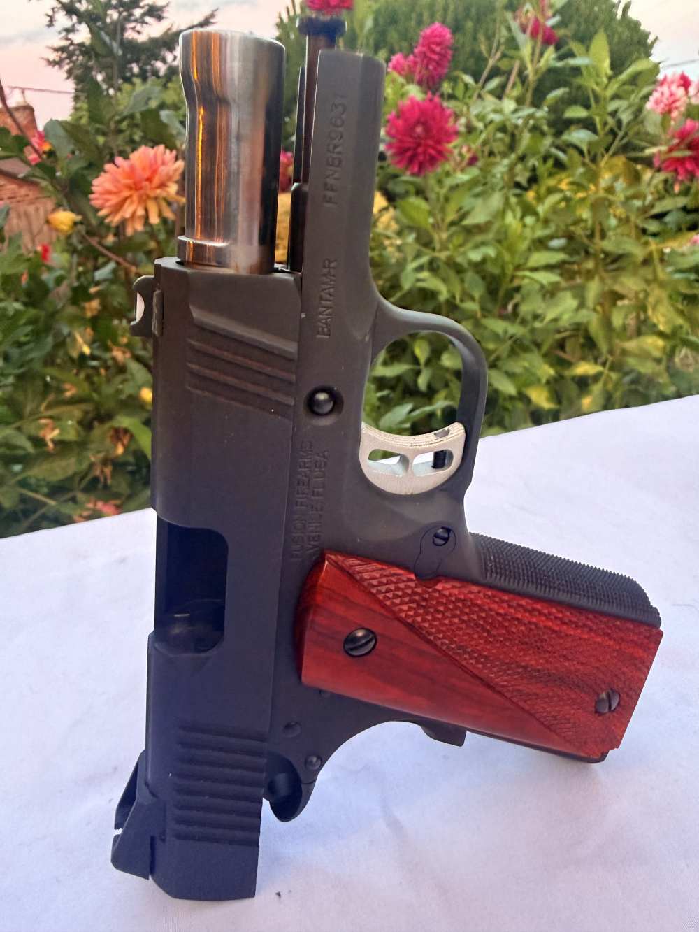 Factory-new Fusion Firearms Freedom Series Bantam 1911 in 9mm, unfired -img-9