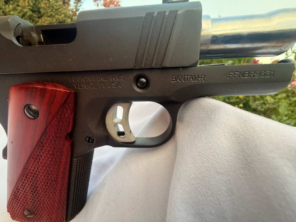 Factory-new Fusion Firearms Freedom Series Bantam 1911 in 9mm, unfired -img-11