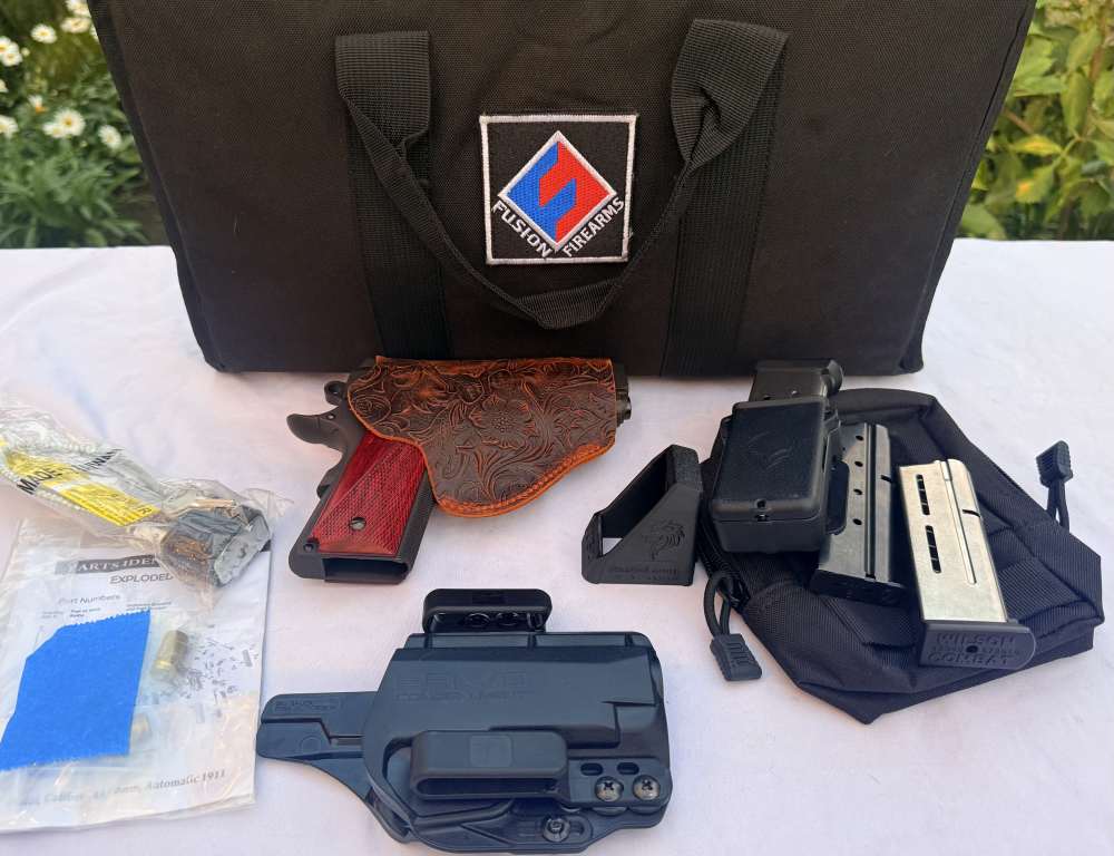 Factory-new Fusion Firearms Freedom Series Bantam 1911 in 9mm, unfired -img-2