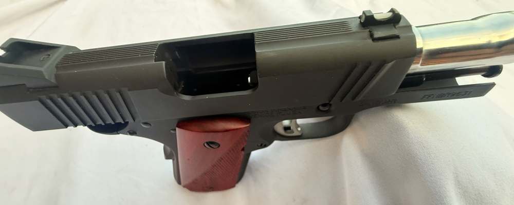 Factory-new Fusion Firearms Freedom Series Bantam 1911 in 9mm, unfired -img-12