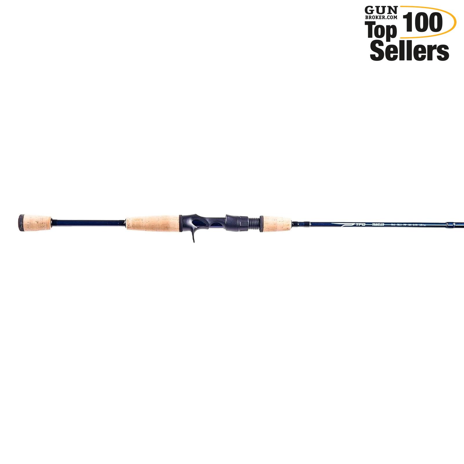 TFO Traveler 7ft M 3pc Casting Rod with Case (TRV-C-704-3)-img-0