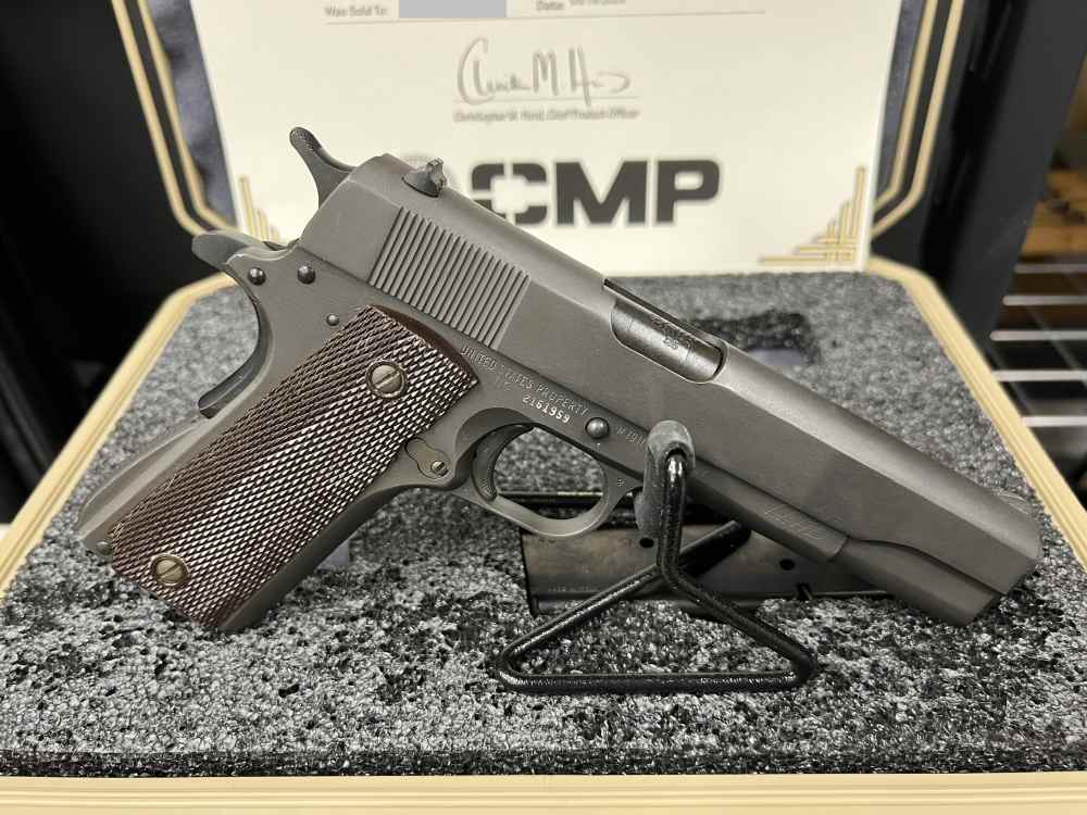 Remington Rand U.S. Army Model 1911A1 .45ACP WWII -img-3