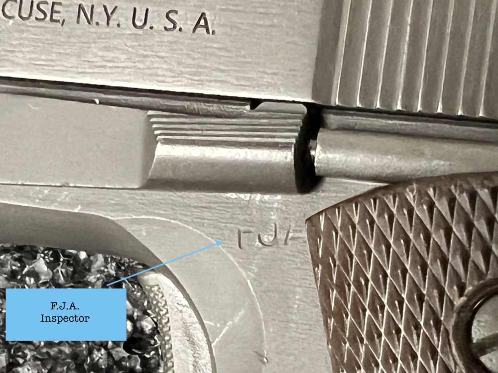 Remington Rand U.S. Army Model 1911A1 .45ACP WWII -img-8