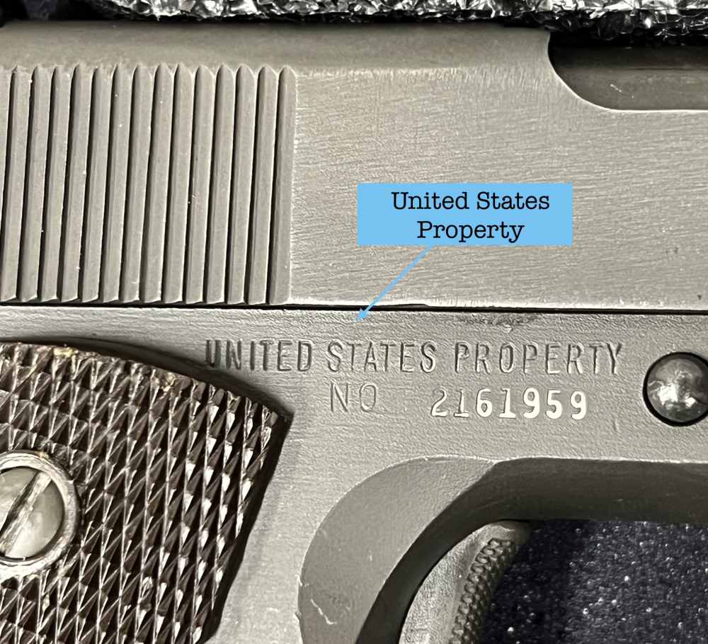Remington Rand U.S. Army Model 1911A1 .45ACP WWII -img-23