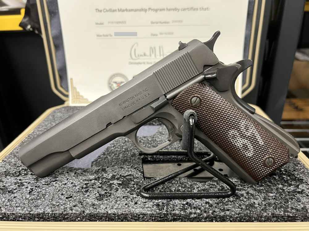 Remington Rand U.S. Army Model 1911A1 .45ACP WWII -img-2