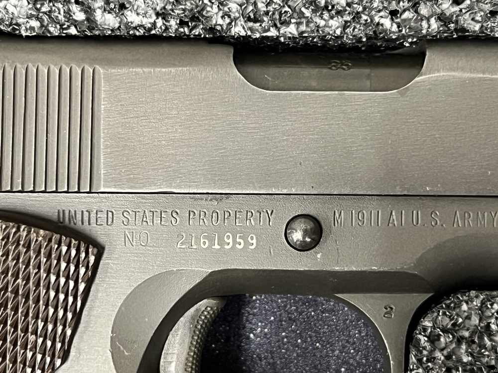 Remington Rand U.S. Army Model 1911A1 .45ACP WWII -img-24