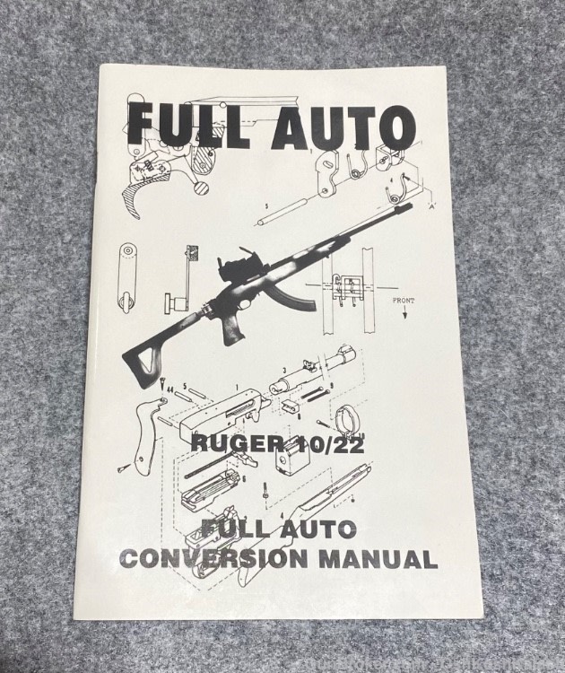 Ruger 10/22 Full Auto Conversion Manual-img-0