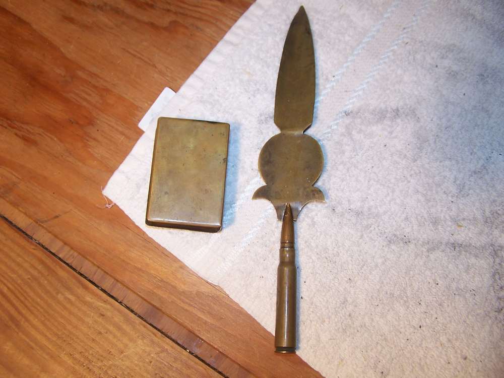 WW 1 Trench art and match box  ''Gott Mit Uns''-img-9