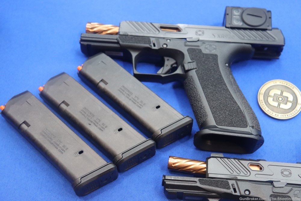 Shadow Systems ACRO Pistol 2-GUN Set XR920 CR920 ELITE 9MM Aimpoint Optics -img-40