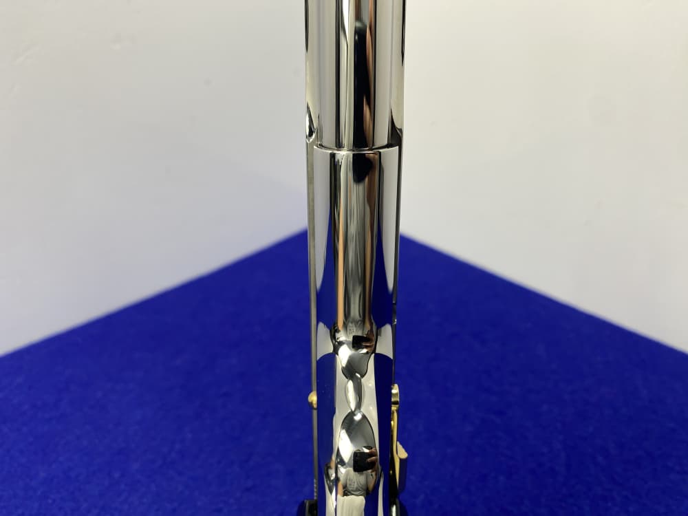 Colt Government .38 Super 5" *STUNNING MIRRORED STAINLESS - GOLD ACCENTS*-img-38