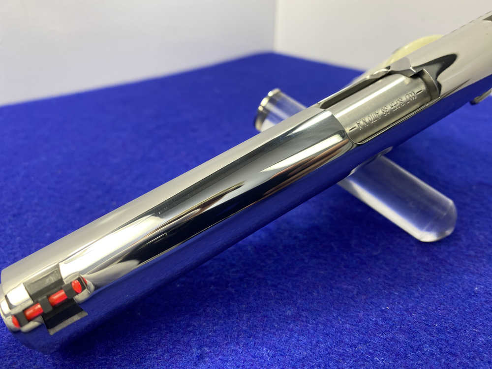 Colt Government Competition .38 Super *STUNNING MIRRORED BRIGHT STAINLESS*-img-31