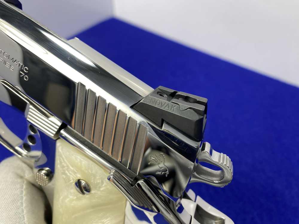 Colt Government Competition .38 Super *STUNNING MIRRORED BRIGHT STAINLESS*-img-45