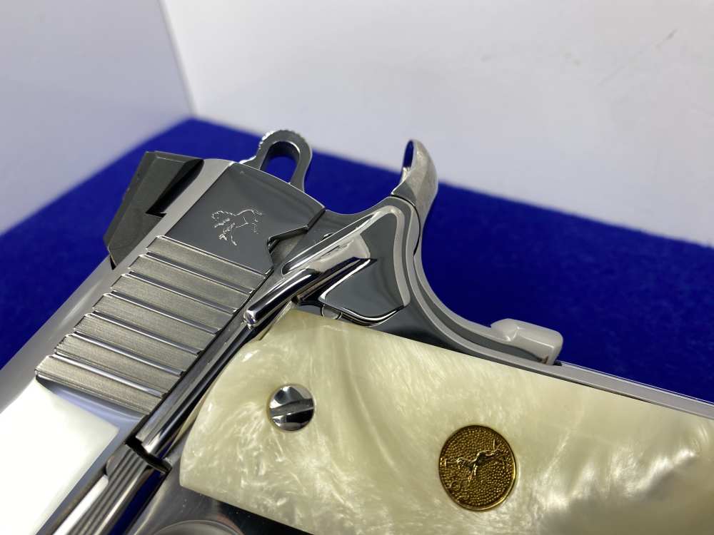 Colt Government Competition .38 Super *STUNNING MIRRORED BRIGHT STAINLESS*-img-9