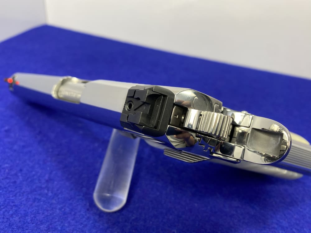 Colt Government Competition .38 Super *STUNNING MIRRORED BRIGHT STAINLESS*-img-29
