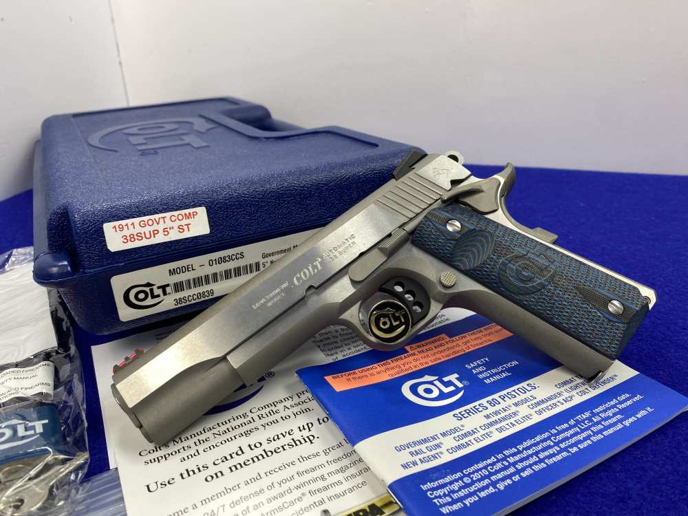 2017 Colt Government Competition Series .38 Super *NEW OLD STOCK EXAMPLE*-img-3