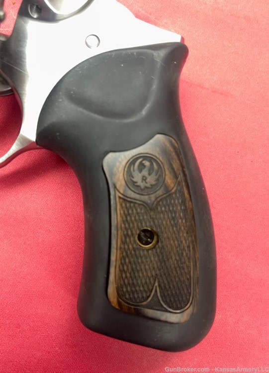 Ruger GP100 10mm SS revolver 3" barrel F/O Novak Sights Wiley Clapp #1780-img-3