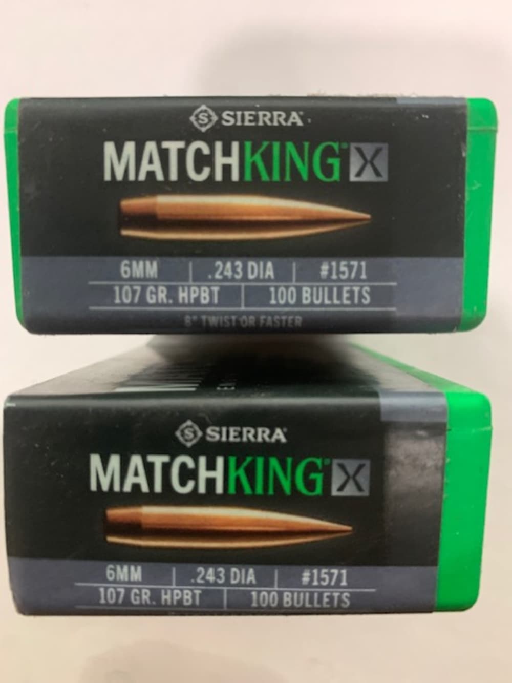 200 Count Sierra 6mm 107gr HPBT MKX part 1571-img-0