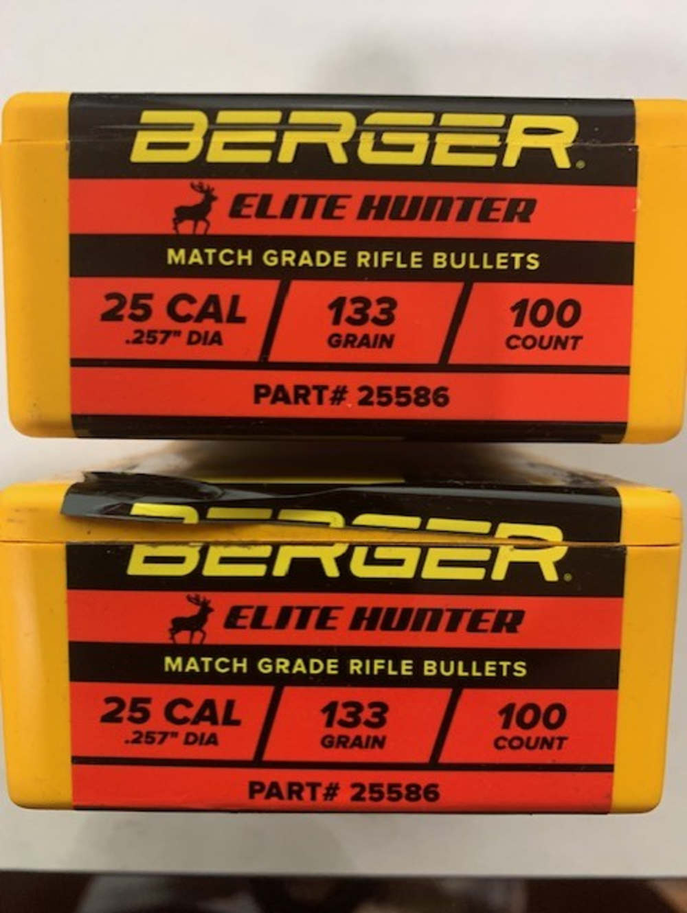 200 Count Berger 25cal 133gr part 25586-img-0