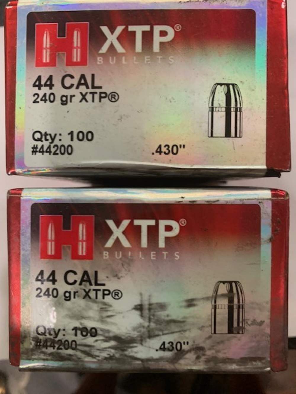 200 Count Hornady 44cal 240gr XTP part 44200-img-0