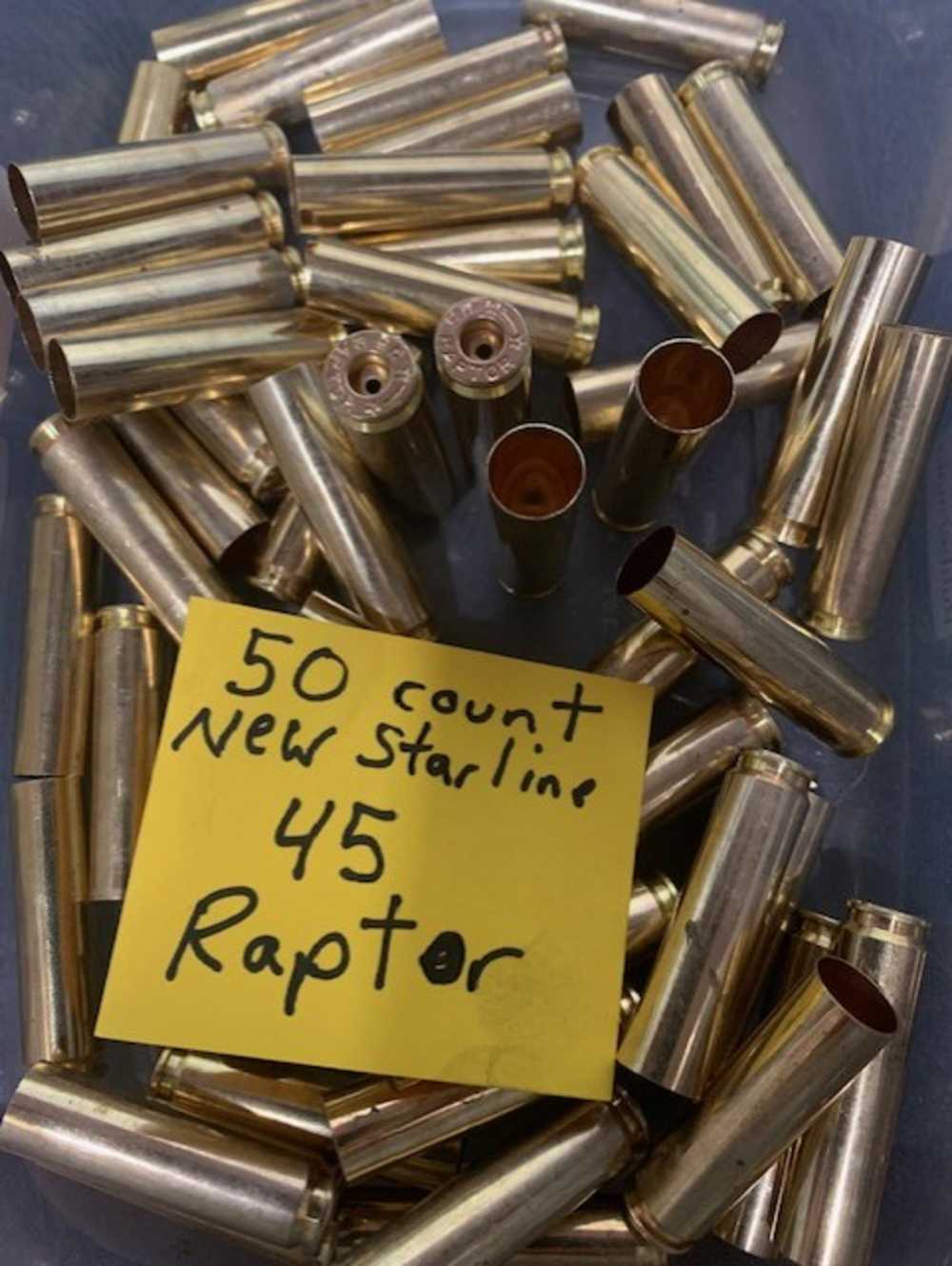 50 Count New Starline 45 Raptor brass-img-0