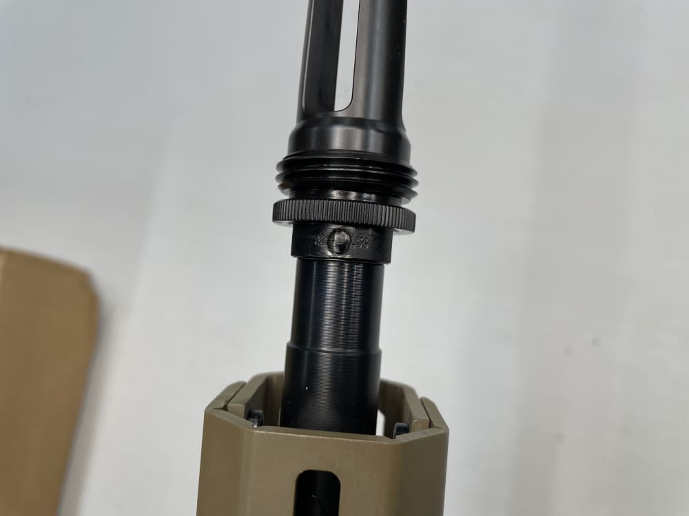 Palmetto State Jakl 14.5" pin weld ASR mount PSA FDE piston adjustable gas-img-12
