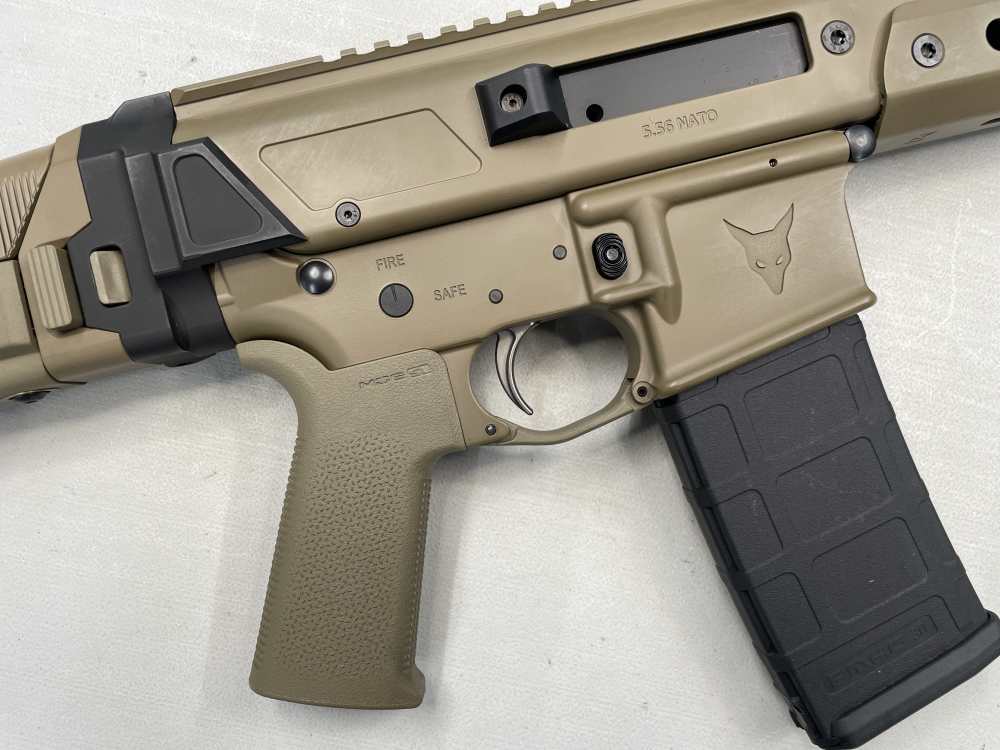 Palmetto State Jakl 14.5" pin weld ASR mount PSA FDE piston adjustable gas-img-3
