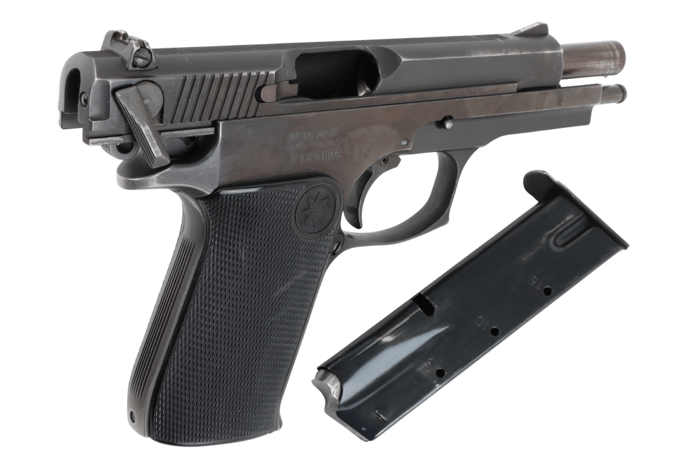 Surplus Star Model 30M 9mm Pistol Orig Box & 2 Non-Matching Mags Excellent-img-9