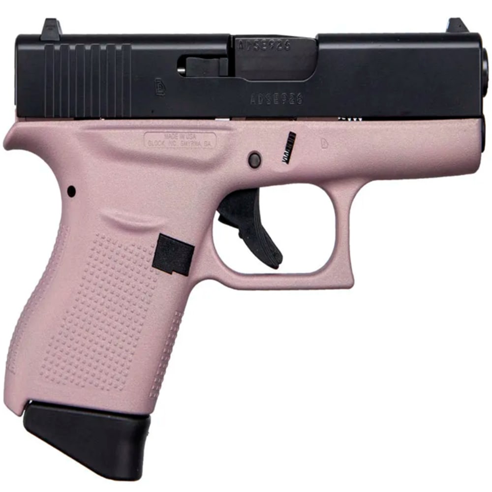 GLOCK 43 PINK / BLACK G43 9MM 6+1-img-0