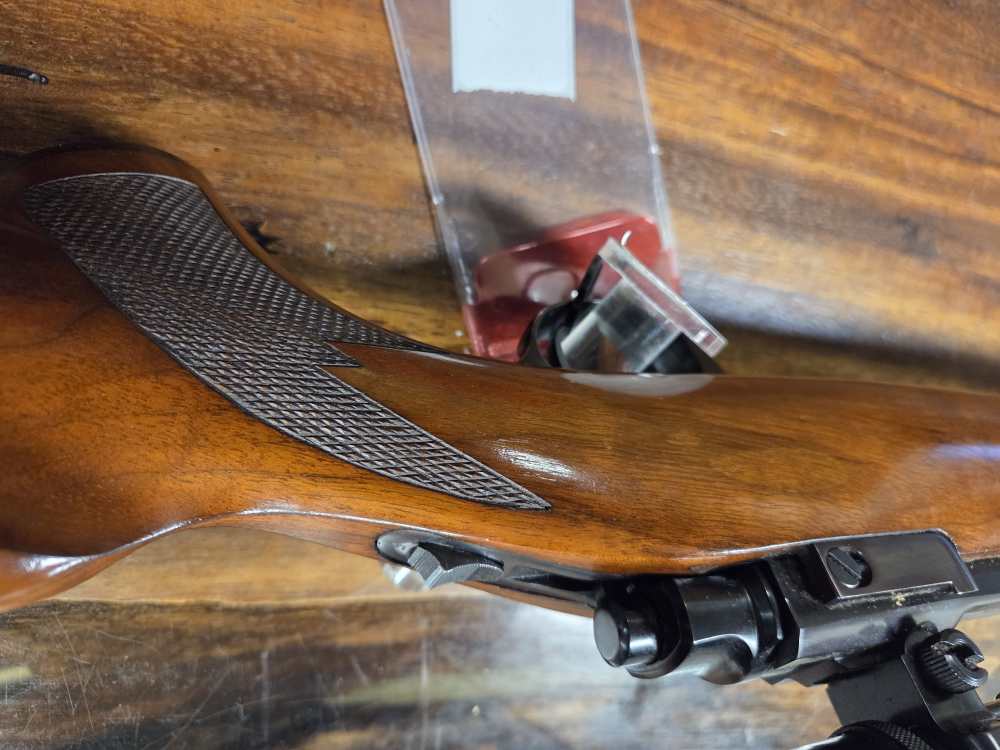 Ruger M77 7mm Rem Mag OG Tang Safety 1972 Prod. Red Pad C&R OK NICE -img-6