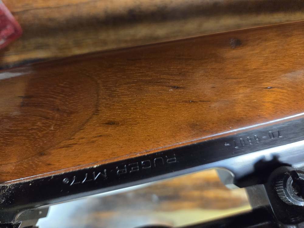 Ruger M77 7mm Rem Mag OG Tang Safety 1972 Prod. Red Pad C&R OK NICE -img-8