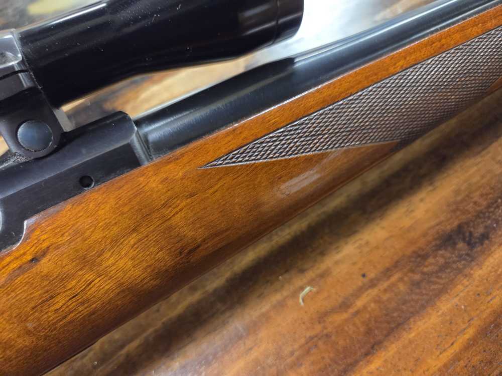 Ruger M77 7mm Rem Mag OG Tang Safety 1972 Prod. Red Pad C&R OK NICE -img-31